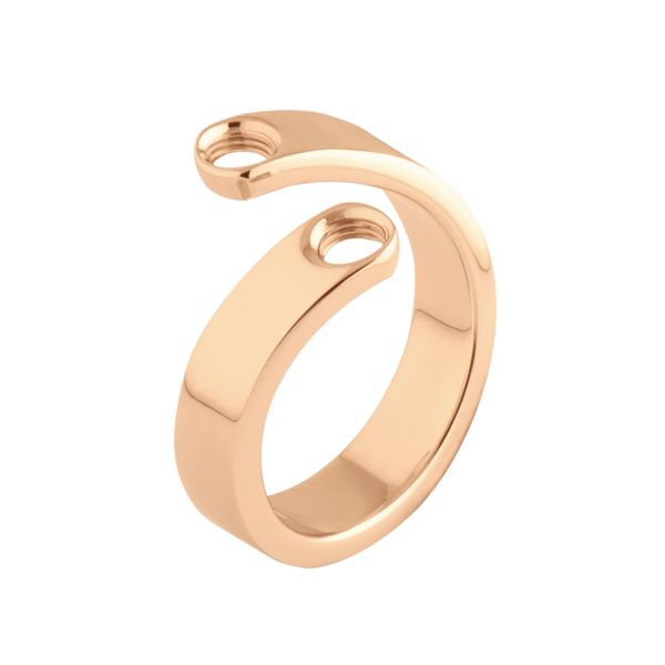 Verspielter, roségoldener MelanO Vivid Ring, kombinierbar mit allen MelanO Vivid Ringaufsätzen. Jetzt versandkostenfrei im Perlenmarkt OnlineShop bestellen!